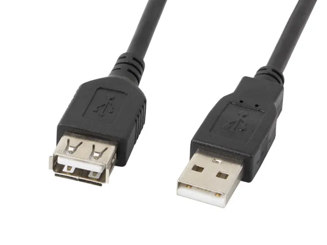 USB Förlängningssladd 2.0 Am-AF 0.7 Meter