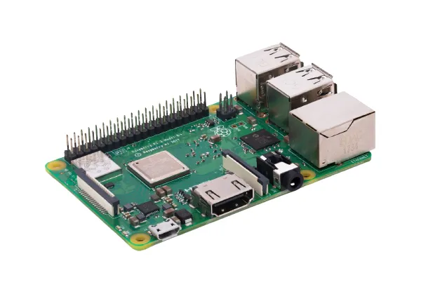 Pi 3 Model B+ - Dator med ett kort - Broadcom BCM2837B0 / 1.4 GHz - RAM 1 GB - 802.11a/b/g/n/ac, Bluetooth 4.2