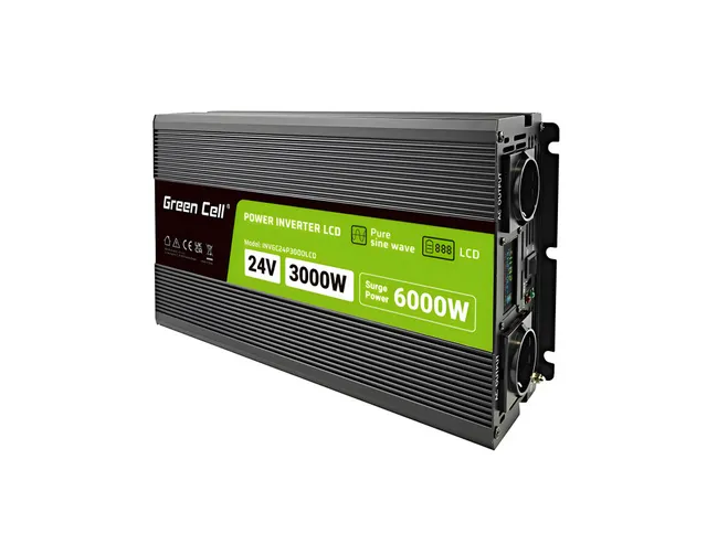 - DC to AC power inverter - 3000 Watt Strömförsörjning - 3000 Watt - ATX - 80 Plus