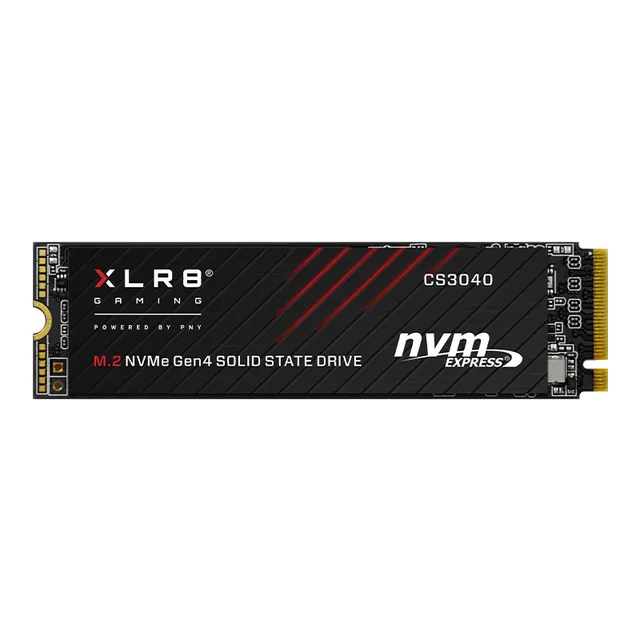 PNY XLR8 CS3040 - SSD - 4 TB - inbyggd - M.2 2280 - PCIe 4.0 x4 (NVMe)