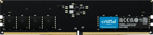 32 GB (1x32GB) DDR5-5600 Crucial UDIMM CL46