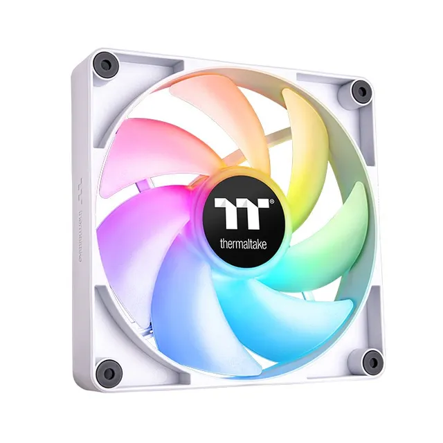 CT120 ARGB Sync - Lådfläkt - 120 mm - vit (paket om 2)