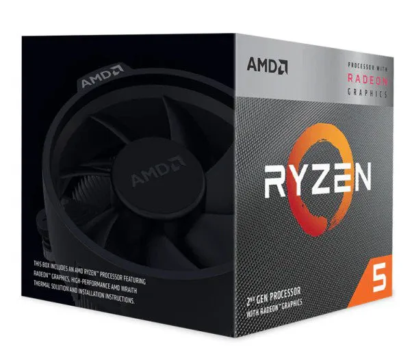 Ryzen 5 3400G - Wraith Spire cooler