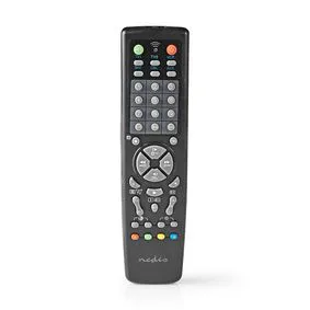 Universalfjärrkontroll | Programmerbar | 10 Enheter | Minnesknappar / TV Guide-knapp | Infraröd | Svart