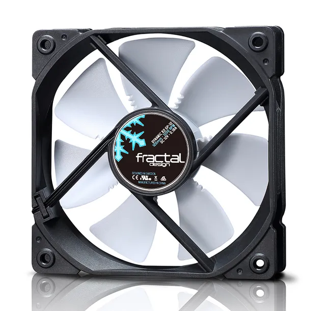 Fan Dynamic X2 GP-14 - Chassi fläkt - 140mm - Svart - 18 dBA