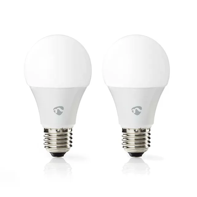 SmartLife Full Färg Glödlampa | Wi-Fi | E27 | 806 lm | 9 W | RGB / Varm till cool vit | 2700 - 6500 | Android™ / IOS | Glödlampa | 2 st