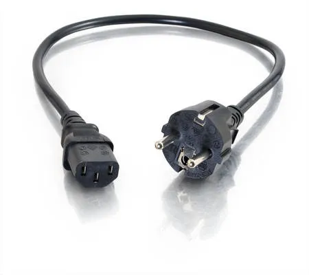 Universal Power Cord - Strömkabel - power CEE 7/7 (hane) till power IEC 60320 C13 - 10 m - formpressad - svart