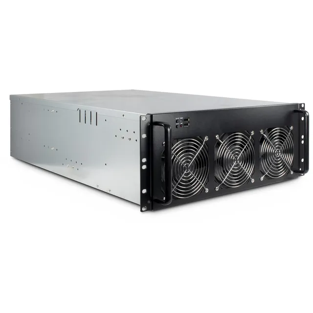 4W2 Mining Rack - Chassi - Server (Rack) - Svart