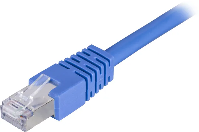 FTP Cat.6 patchkabel 1m, blå