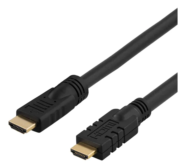 HDMI-kabel - Aktiv - 4K - 10m - Svart