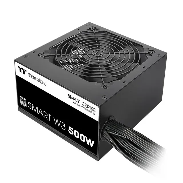 SMART W3 500W Strömförsörjning - 500 Watt - 120 mm - ATX - 80 Plus White certificate (upp till 80% effektivitet)