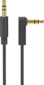 3,5 mm hane - 90° 3,5 mm hane ljudkabel, 1 m