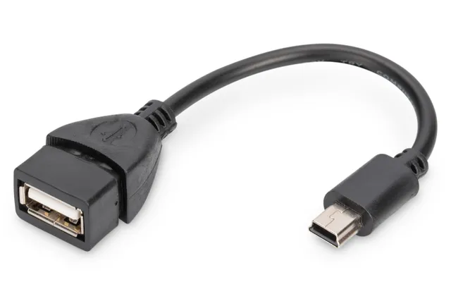 OTG USB 2.0 to USB Mini-B Adapter