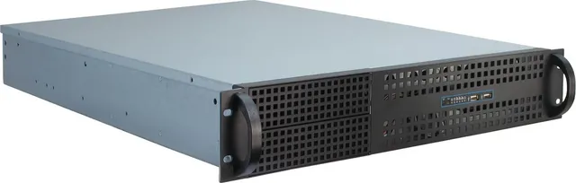 Inter-Tech IPC 2U-2129N - Kan monteras i rack 2U - SSI EEB - ingen strömförsörjning - USB