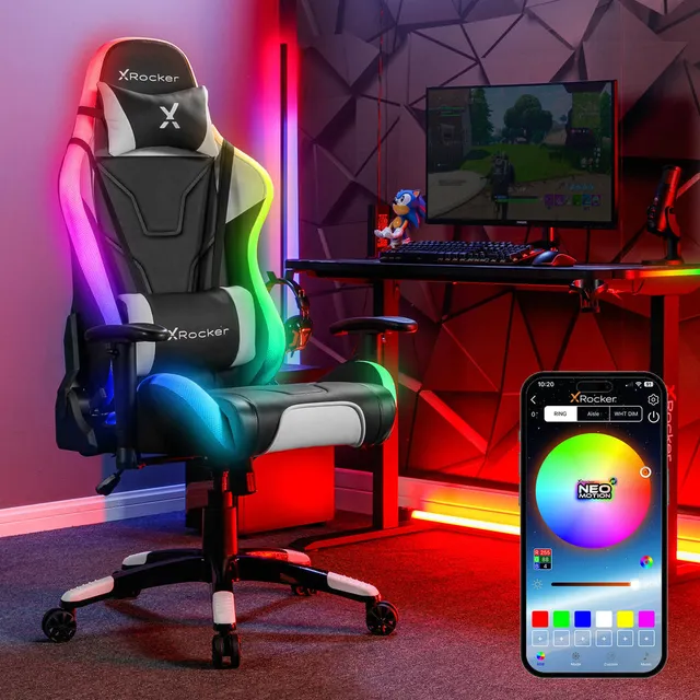 Agility Sport RGB Gaming Stol - Upp till 120 kg