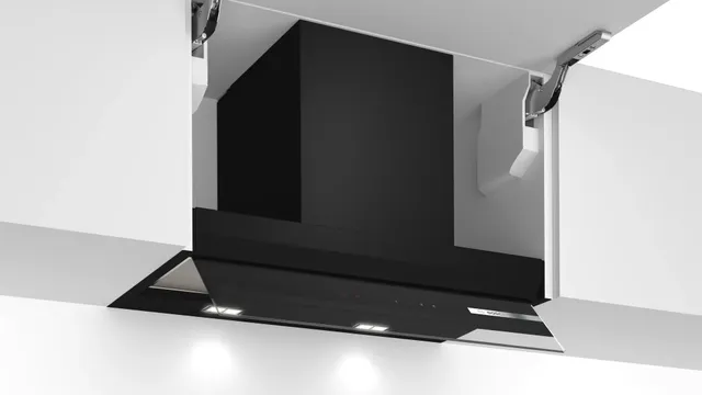 Serie 6 Köksfläkt Skåpsintegrerad DBB67AM60 (svart 60 cm)