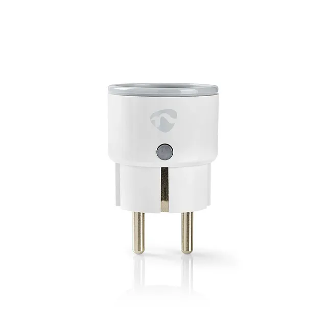 SmartLife Smart Plug | Wi-Fi | IP21 | Strömmätare | 2500 W | Jordad kontakt / Typ F (CEE 7/7) | -10 - 40 °C | Android™ / IOS | Vit | 1 st