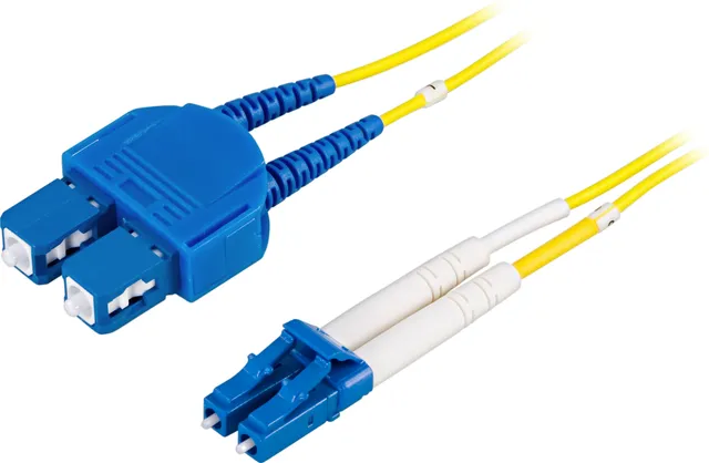 Fiberkablage LC - SC, duplex, singlemode OS2, 1,5m (LCSC-1S-5)