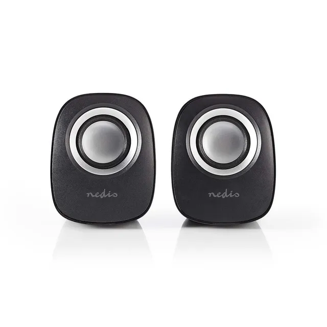 PC-högtalare | 2.0 | 12 W | 3.5 mm Hane | USB ström | Volymkontroll