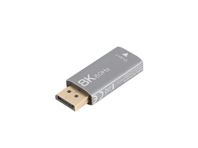 DisplayPort till HDMI Adapter 8K - Silver