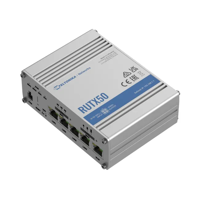 RUTX50 5G/4G/3G-modem och WiFi-router