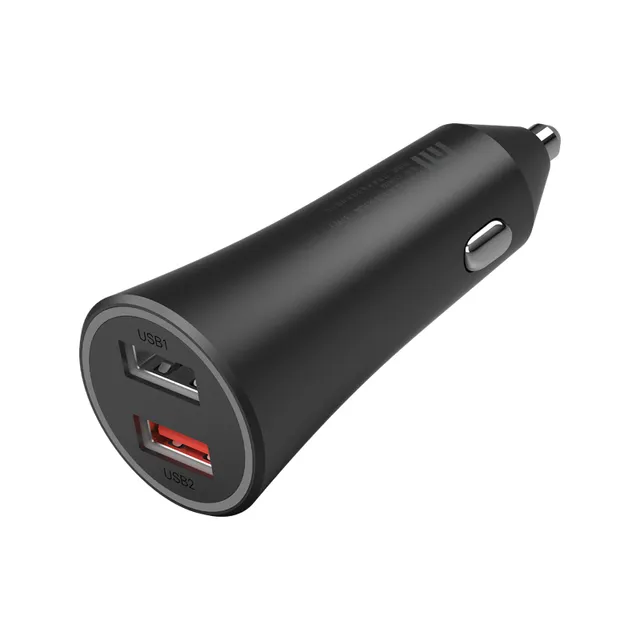 Mi 37W Dual-Port Car Charger - Svart Billaddare