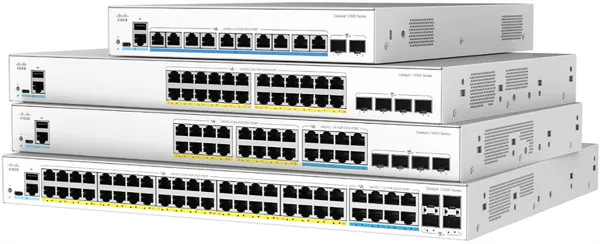 Catalyst 1300X-48P-4X - Switch - L3 - Administrerad - 4 x 10 Gigabit SFP28 + 48 x 10/100/1000 (PoE+) - rackmonterbar - PoE+ (740 W)