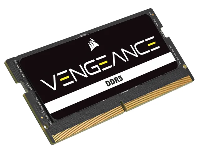 Vengeance SODIMM DDR5-4800 - 8GB - CL40 - Single Channel (1 pcs) - Intel XMP - Svart