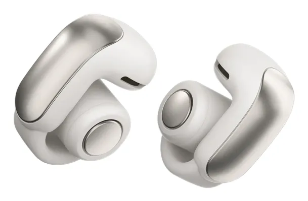 Ultra Open - True wireless-hörlurar med mikrofon - öppet öra - Bluetooth - white smoke