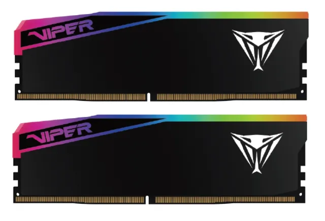 Viper Elite 5 Ultra RGB 32 Gt (2 x 16 Gt) DDR5 6400 MHz, CL32 -muisti (XMP & EXPO)