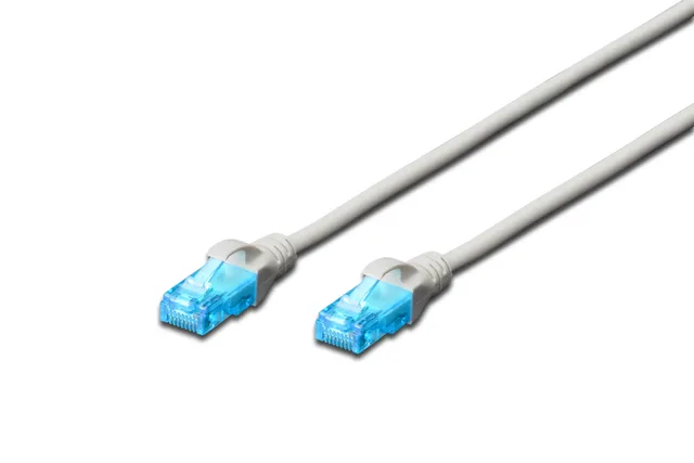 patch cable - 30 m - grey - Grå - 30m