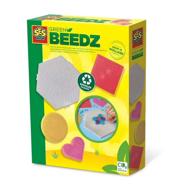 Green Beedz - Fuse Beads Shelves 4pcs.