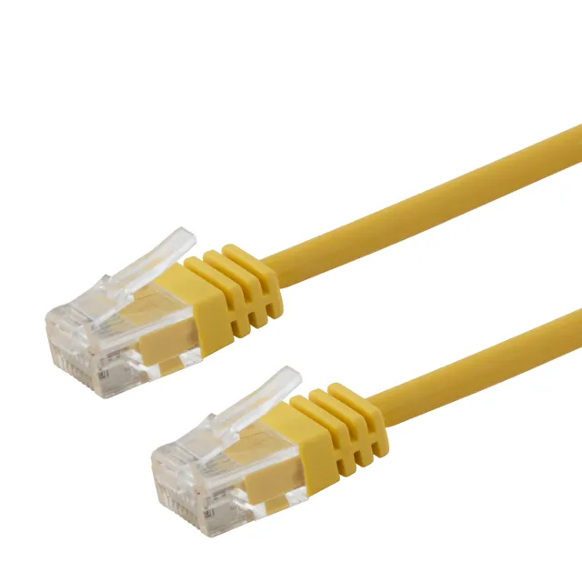 patch cable - 0.75 m - yellow - Gul