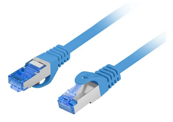 patch cable - 1.5 m - grey RAL 5012 - Grå - 1m