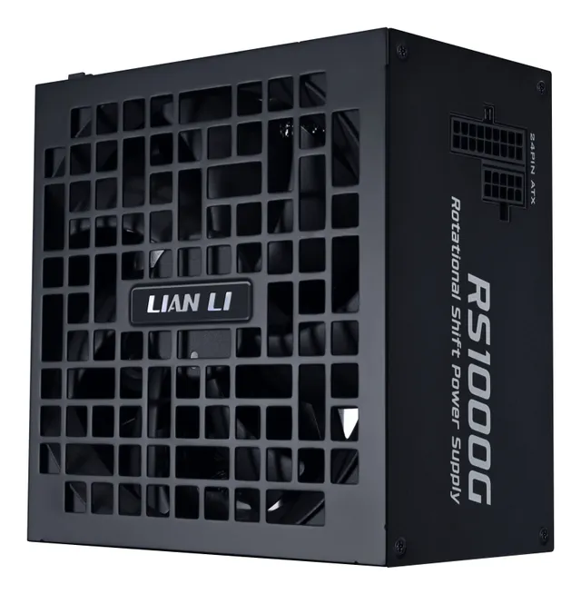 Rotational Shift Gold 1000W Svart med USB-hub