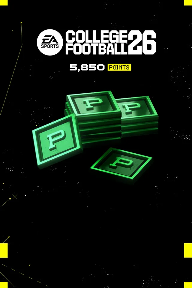 EA Sports College Football 26 - 5850 College Football Points (Xbox Series X|S), Xbox Series X, EA Sports College Football 25