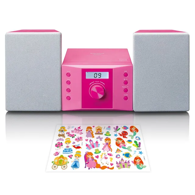 MC-013PK, Digital, FM, Spelare, CD, CD-R, CD-RW, Uppspelning/Paus, Skip down, Skip up, Stopp, Front