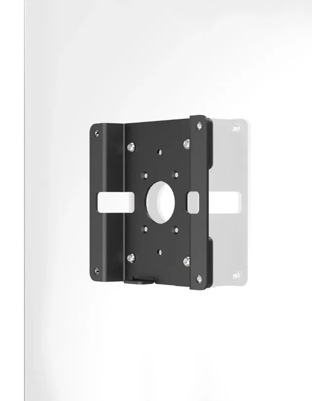 Compulocks Group Compulocks VESA Glass Mount Bracket with Security Slot - Monteringssats (VESA monteringsfäste) - för LCD-skärm/surfplatta - monteringsgränssnitt: 100 x 100 mm - glasmonterad