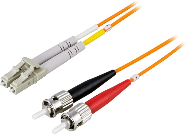 Fiberkablage LC - ST, duplex, multimode, 10m (LCST-10M)