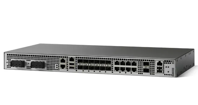 ASR 920 - Router 10GbE - främre till bakre luftflöde - rackmonterbar - återanvänd