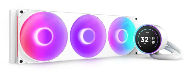 Kraken Elite RGB V2 420 Vit