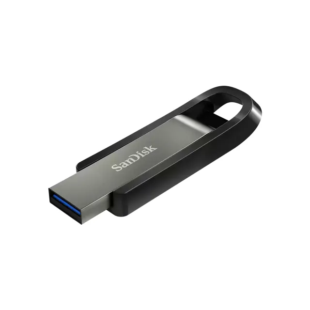 Extreme Go USB 3.2 Gen 1 128 Gt -muistitikku, stainless steel