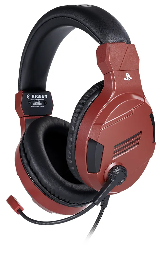 PS4/PS5 Gaming Headset V3 - Red