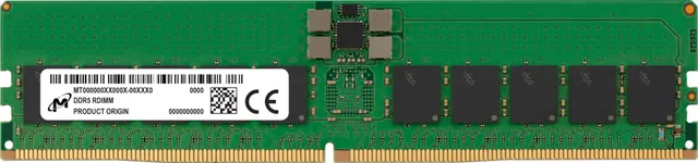 Micron - DDR5 - modul - 32 GB - DIMM 288-pin - 4800 MHz / PC5-38400 - CL40 - 1.1 V - registrerad - ECC