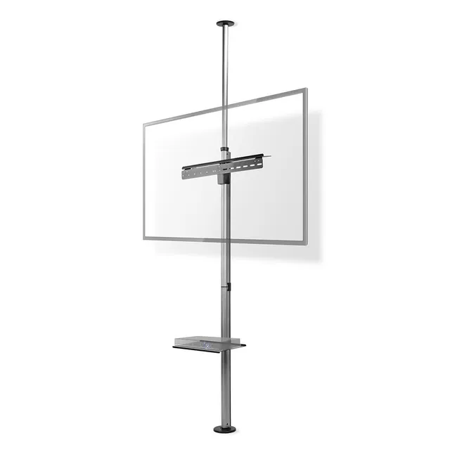Fullt rörligt TV Stativ | 37 - 70 " | Maximal skärmvikt som stöds: 30 kg | Går att tilta | Roterbar | Justerbar förinställda höjder | Aluminium / Stål | Silver / Svart