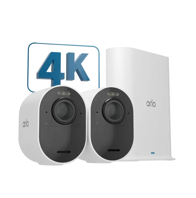 Ultra 2 4K UHD trådlöst säkerhetskamerasystem - 2 kameror