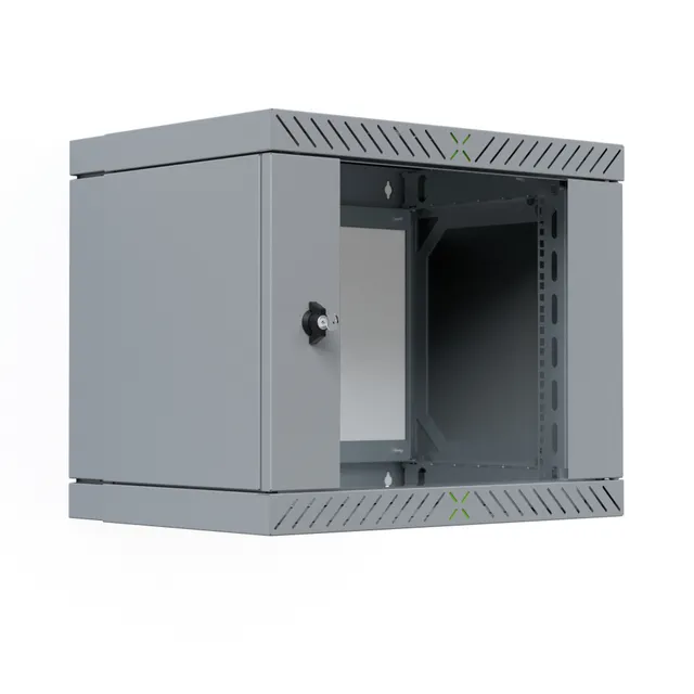 EFB-Elektronik X-Rack - cabinet - glass door 400-600 mm - 9U