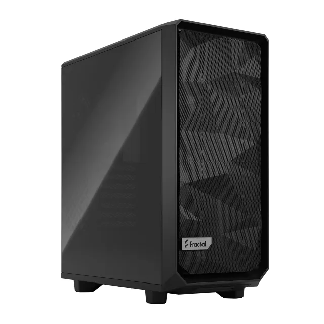 Meshify 2 Compact, ATX, Mörk TG - Svart