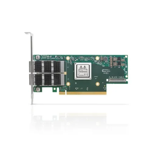 ConnectX-6 VPI MCX653106A-ECAT - Single Pack - nätverksadapter - PCIe 4.0 x16 - 100Gb Ethernet / 100Gb Infiniband QSFP56 x 2