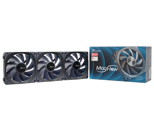MagFlow 3-Fan Kit - 120mm - Svart